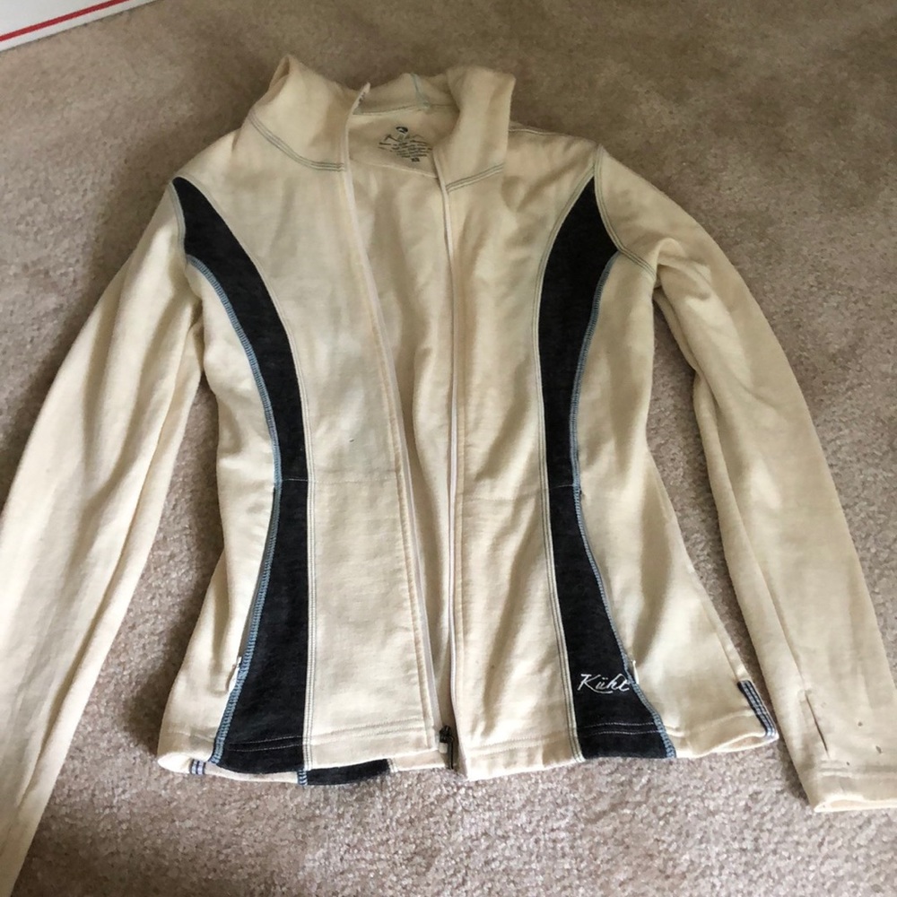 kuhl 100% wool sweater
